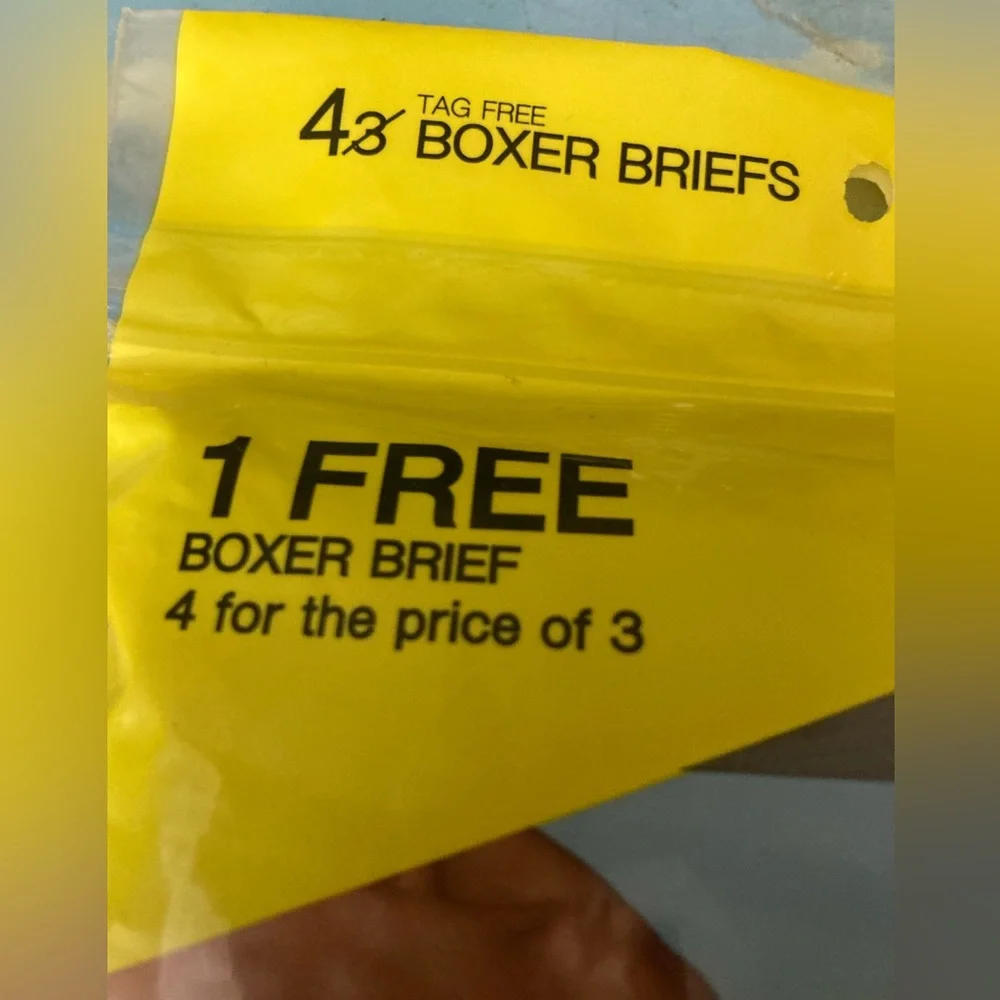 New Fruit of the Loom 4-Pack Everlight Boxer Briefs Breathable Nylon/Spandex Med